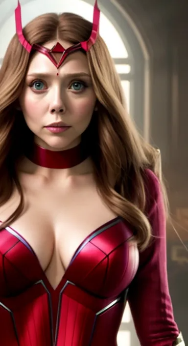 elizabeth-olsen as the scarlet witch with big boobs-26621.png