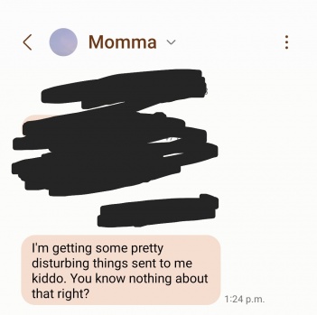 Sending my mom your posts